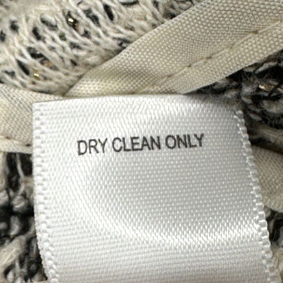 Banana Republic Womens Tweed Boucle Blazer Jacket Size 6 Old Money Office Dressy - Picture 9 of 9